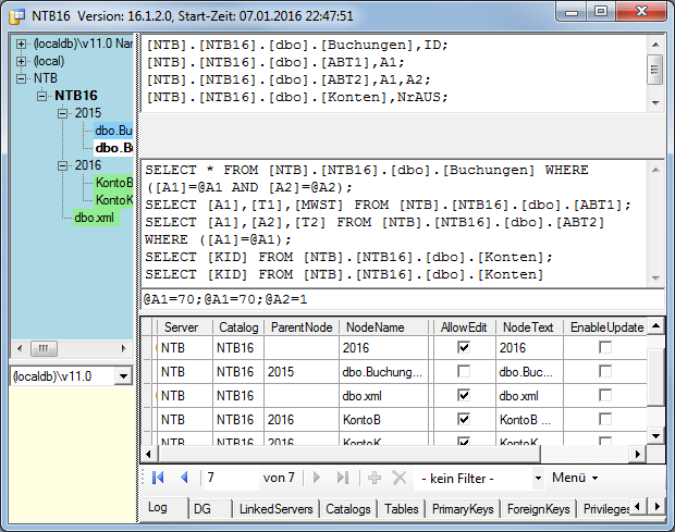 Nodes bearbeiten